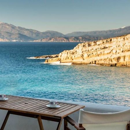 Nostos Cave Seaview Apartment Matala  Bagian luar foto